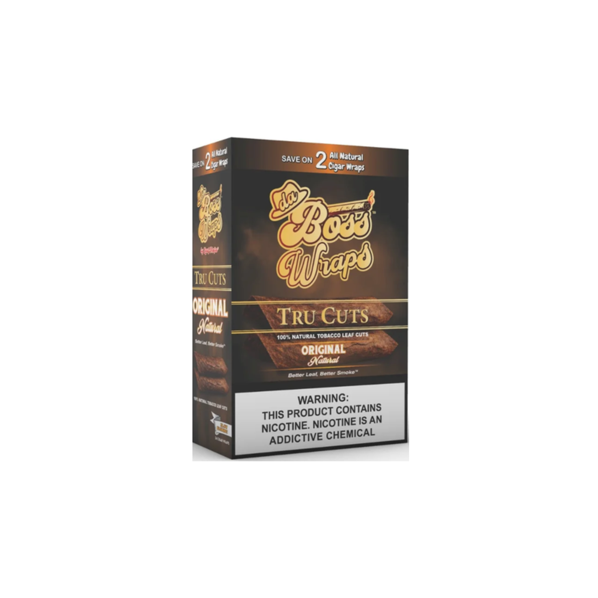 Da Boss Leaf Tru Cuts Wraps - Duo Pack