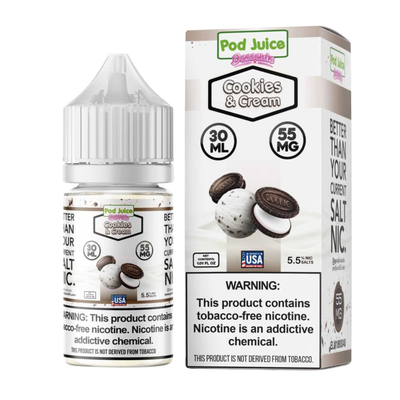 Pod Juice Salt Nicotine E-Liquid 30ML | 35-55 MG Flavors