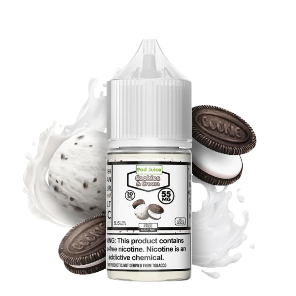 Pod Juice Salt Nicotine E-Liquid 30ML | 35-55 MG Flavors