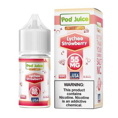 Pod Juice Salt Nicotine E-Liquid 30ML | 35-55 MG Flavors