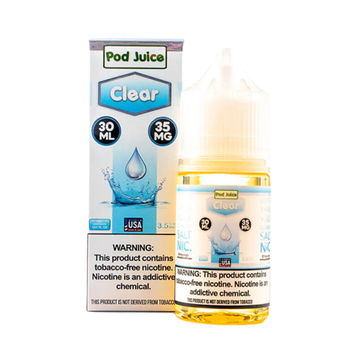 Pod Juice Salt Nicotine E-Juice 30ML | 35-55 MG Multi-Flavor