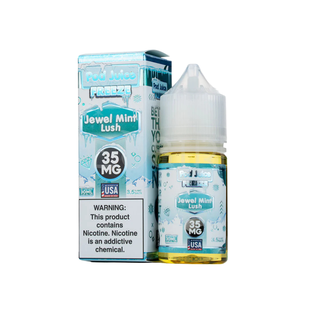 Pod Juice Salt Nicotine E-Juice 30ML | 35-55 MG Multi-Flavor