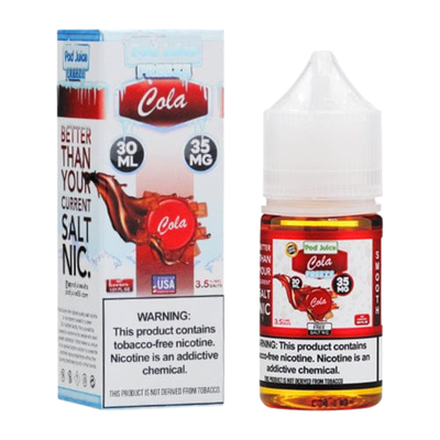 Pod Juice Salt Nicotine E-Juice 30ML | 35-55 MG Multi-Flavor