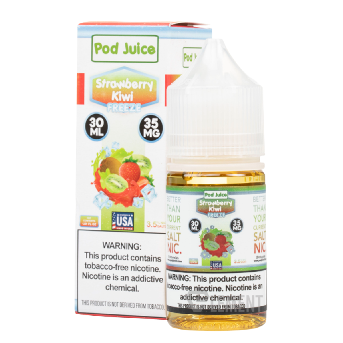 Pod Juice Salt Nicotine E-Juice 30ML | 35-55 MG Multi-Flavor