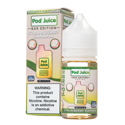 Pod Juice Salt Nicotine E-Liquid 30ML | 35-55 MG Flavors