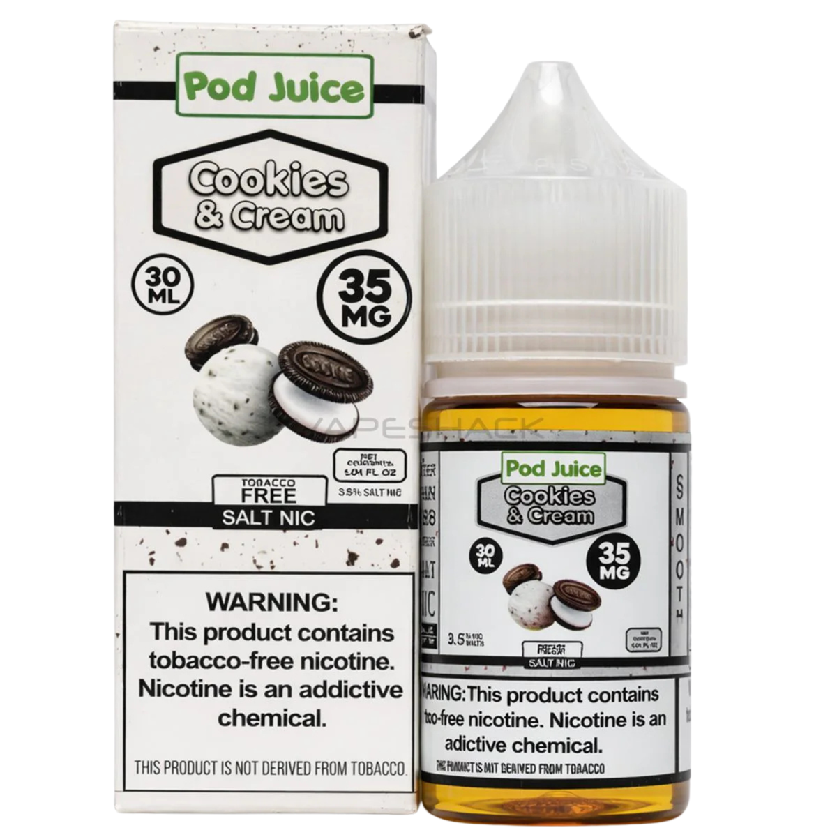 Pod Juice Salt Nicotine E-Liquid 30ML | 35-55 MG Flavors