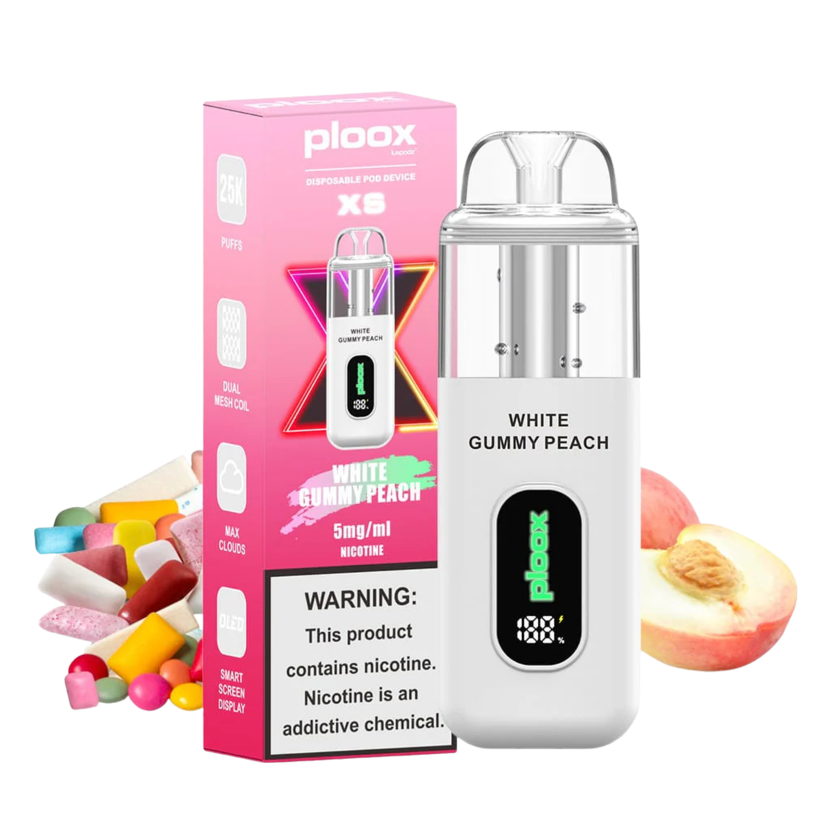Ploox XS 25K Disposable Vape