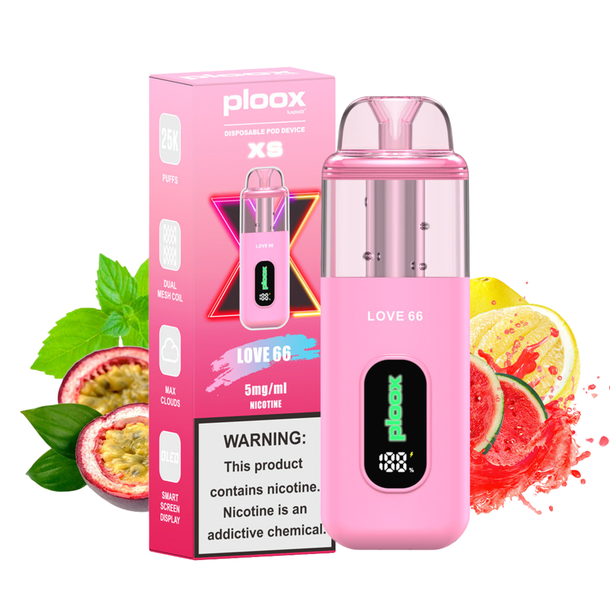 Ploox XS 25K Disposable Vape