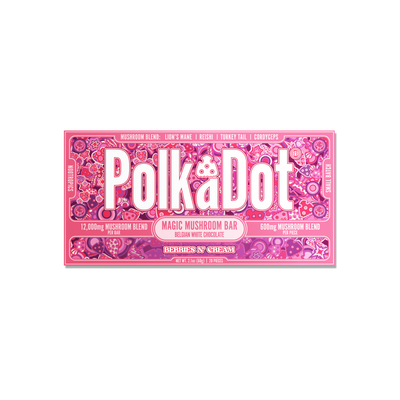 PolkaDot 600 Mg Mushroom Chocolate Bar