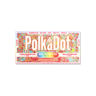 PolkaDot 600 Mg Mushroom Chocolate Bar