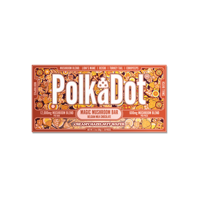 PolkaDot 600 Mg Mushroom Chocolate Bar