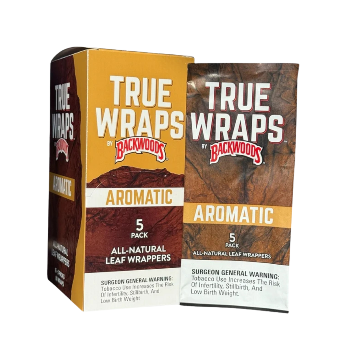 Backwoods tru Wraps 5 PK Flavored Blunts