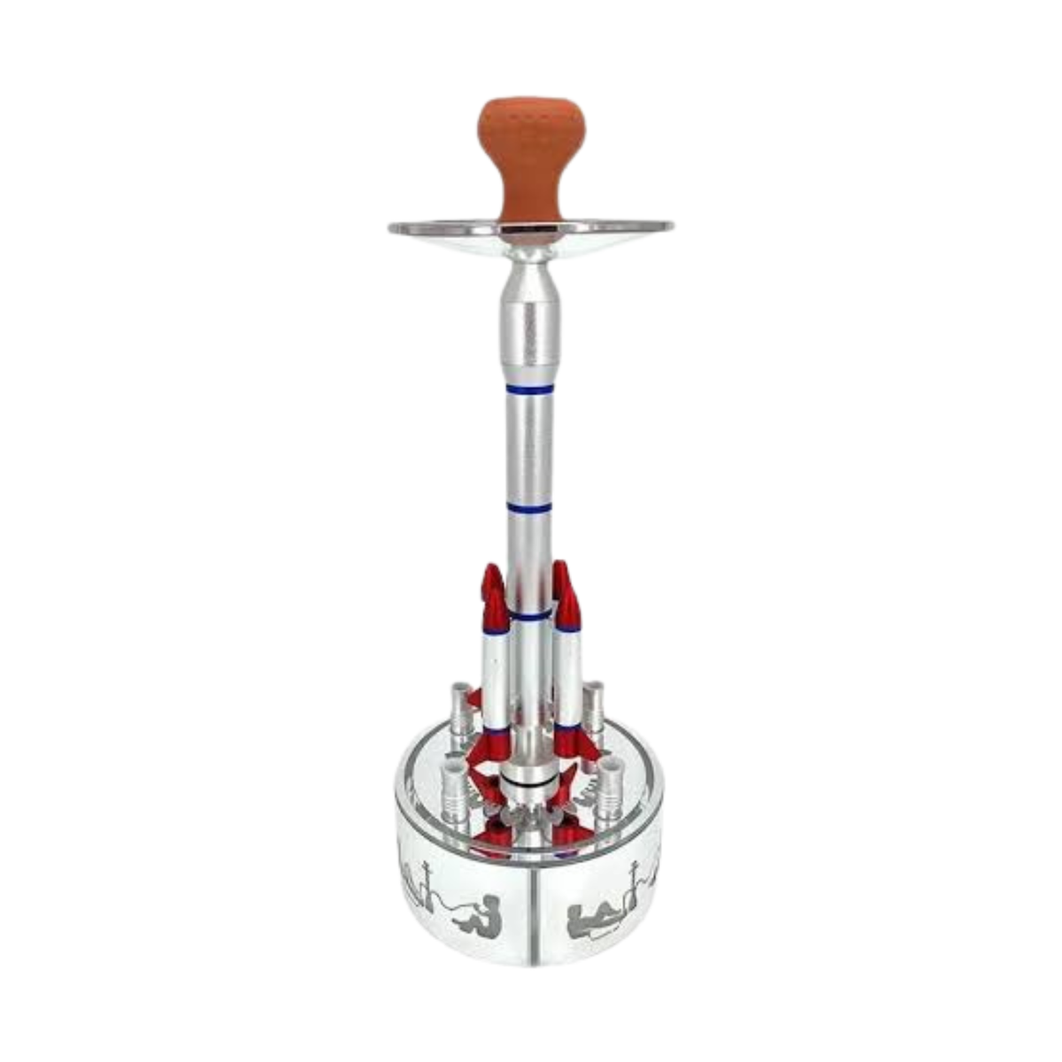 Sophisticated Rocket Hookah Gold Edition