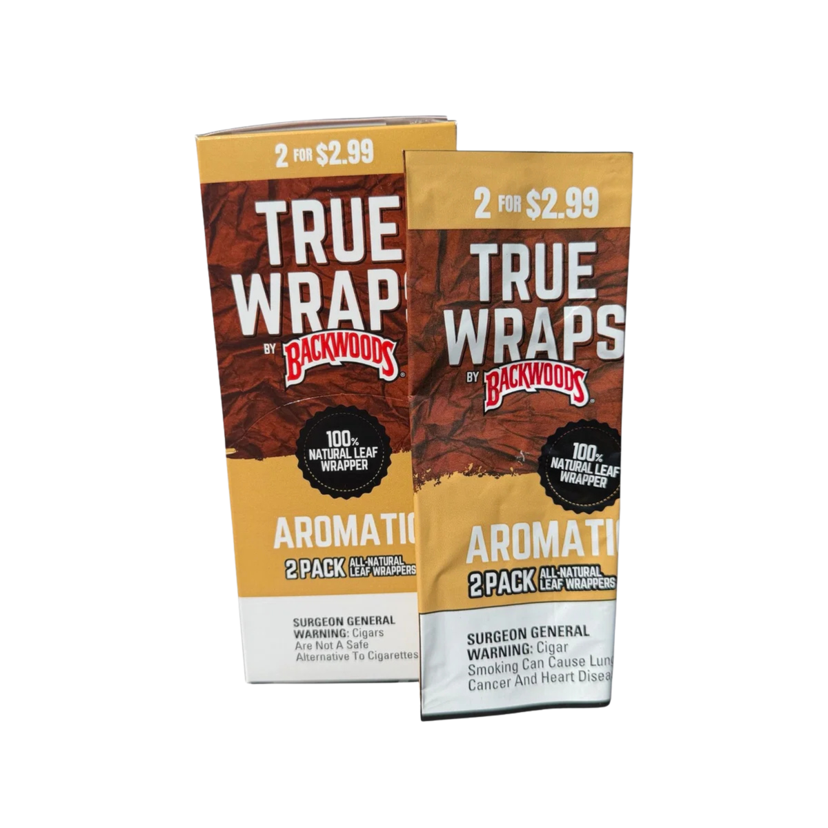 Backwoods Tru Wraps Pre Priced Herbal Wraps
