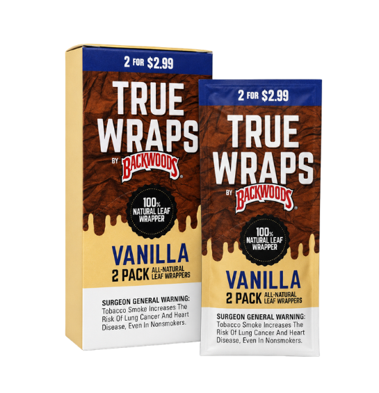 Backwoods Tru Wraps Pre Priced Herbal Wraps