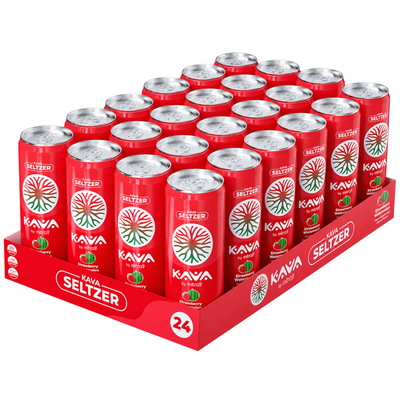 Mitra 9 Kava Seltzer Variety 24-Pack