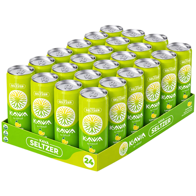 Mitra 9 Kava Seltzer Variety 24-Pack