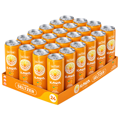 Mitra 9 Kava Seltzer Variety 24-Pack
