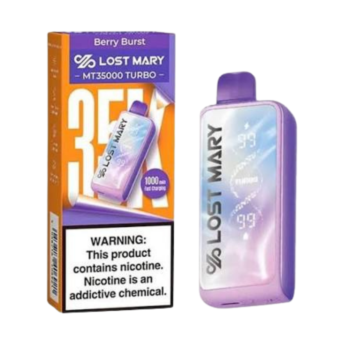 Lost Mary Mt-35k Turbo Nicotine Disposable Vape