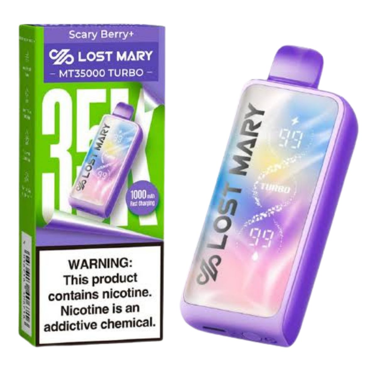 Lost Mary Mt-35k Turbo Nicotine Disposable Vape