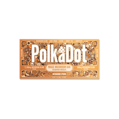 PolkaDot 600 Mg Mushroom Chocolate Bar