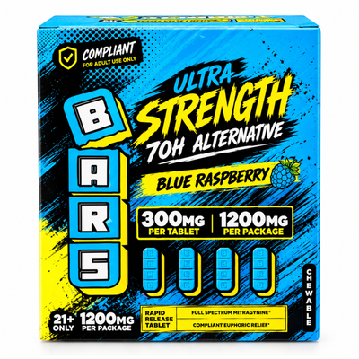 BARS Ultra Strength 7-OH Alternative 1200mg Pack, 300mg Tab, 10-Pk