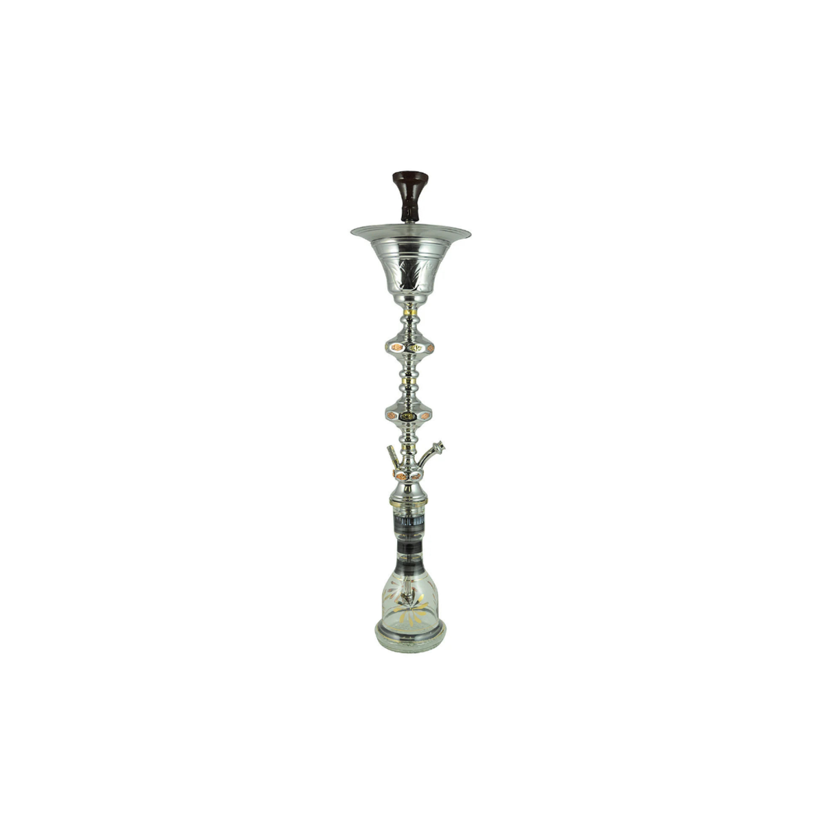 Khalil Mamoon One Thousand Night Steel- 1303 Hookah