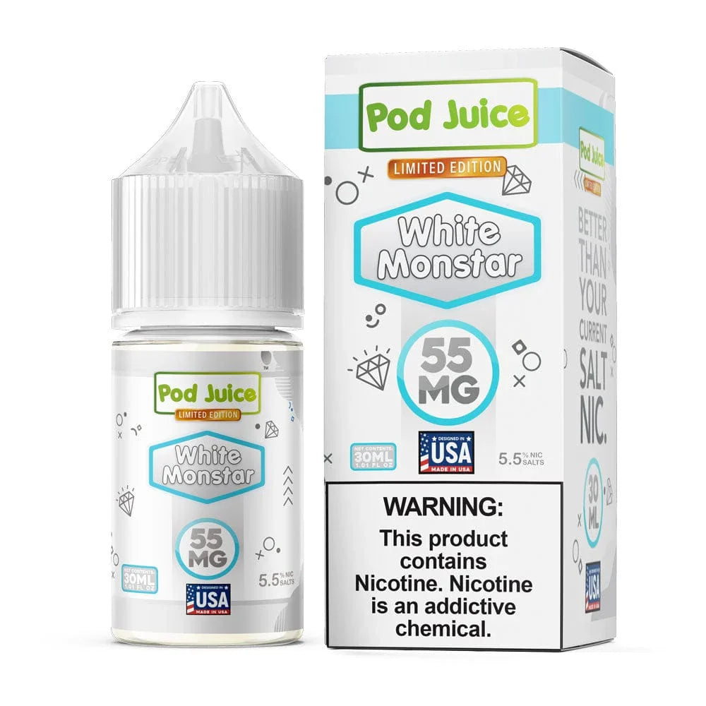 Pod Juice Salt Nicotine E-Juice 30ML | 35-55 MG Multi-Flavor
