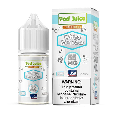 Pod Juice Salt Nicotine E-Liquid 30ML | 35-55 MG Flavors