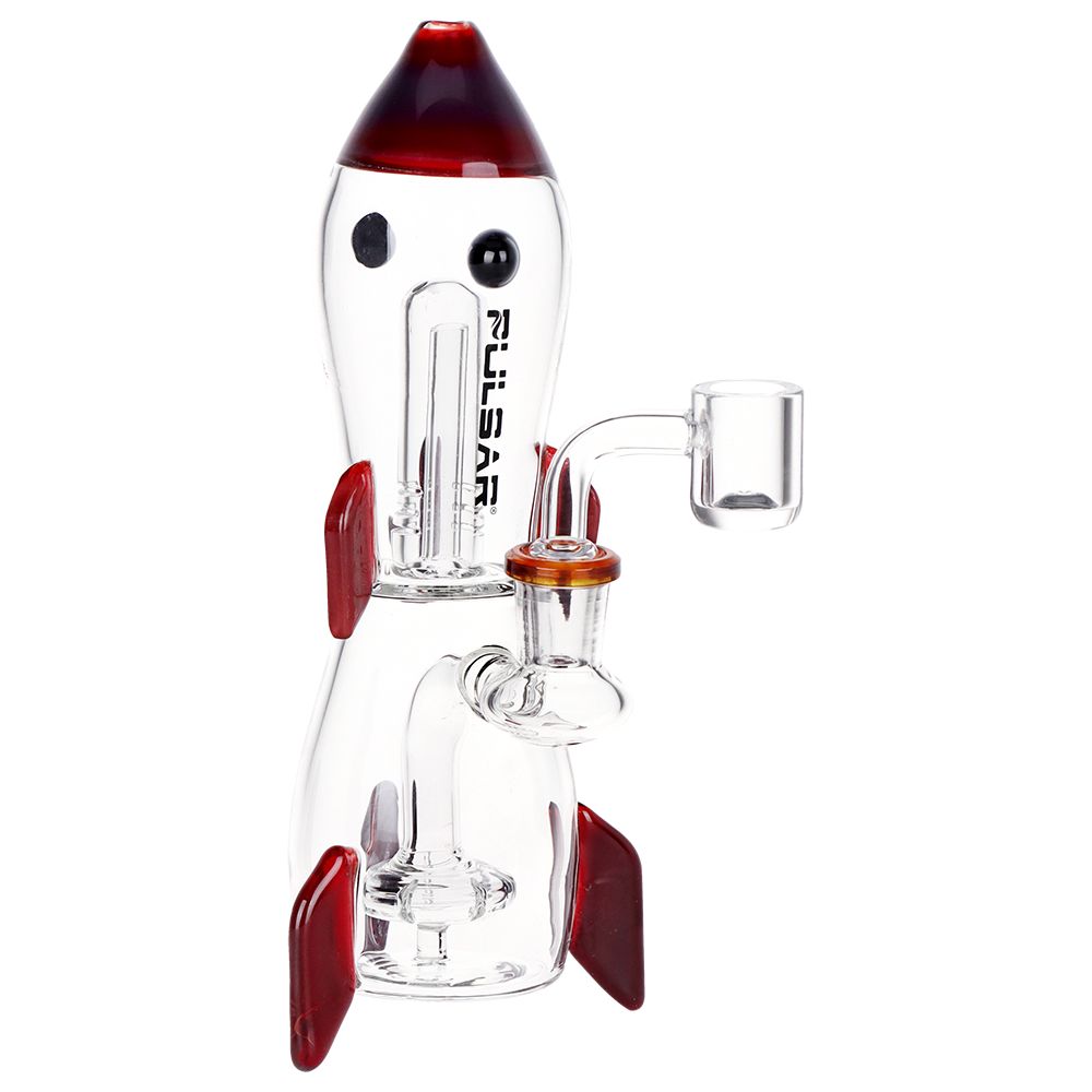 Pulsar Rocket Ship Glass Dab Rig