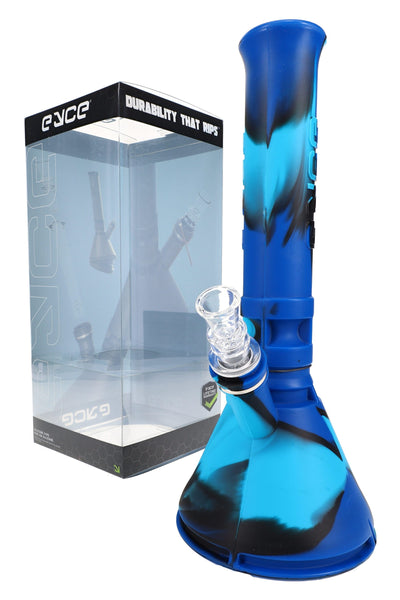 Eyce Beaker Silicone Bong – 12″ – Assorted Colors – image 1