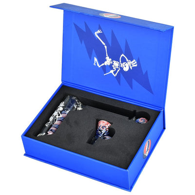 Grateful Dead Wig Wag Hammer Bubbler with Skeleton Design