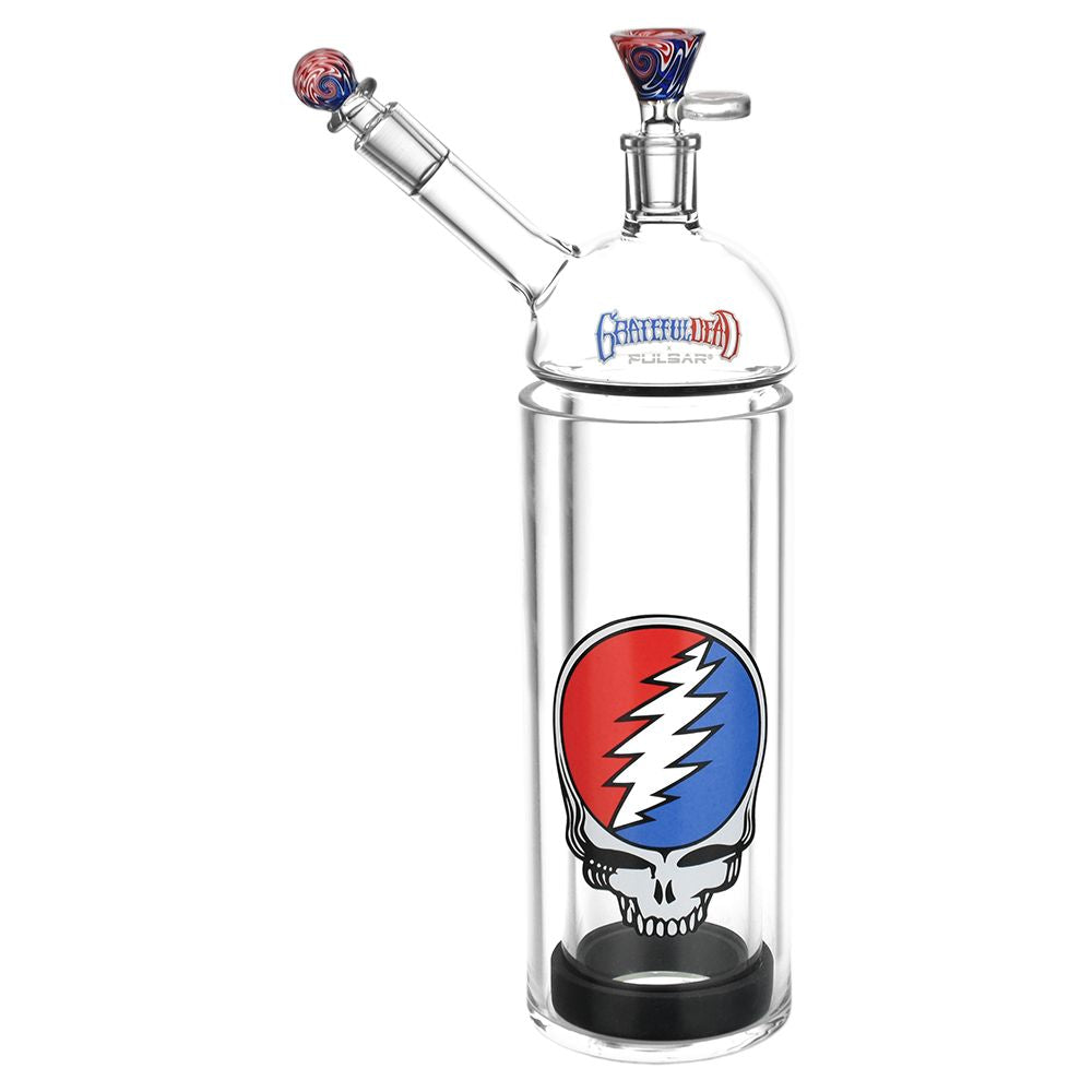 Grateful Dead Steal Your Face Glass Waterpipe