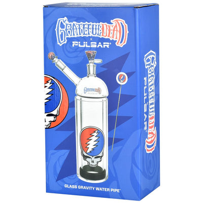 Grateful Dead Steal Your Face Glass Waterpipe