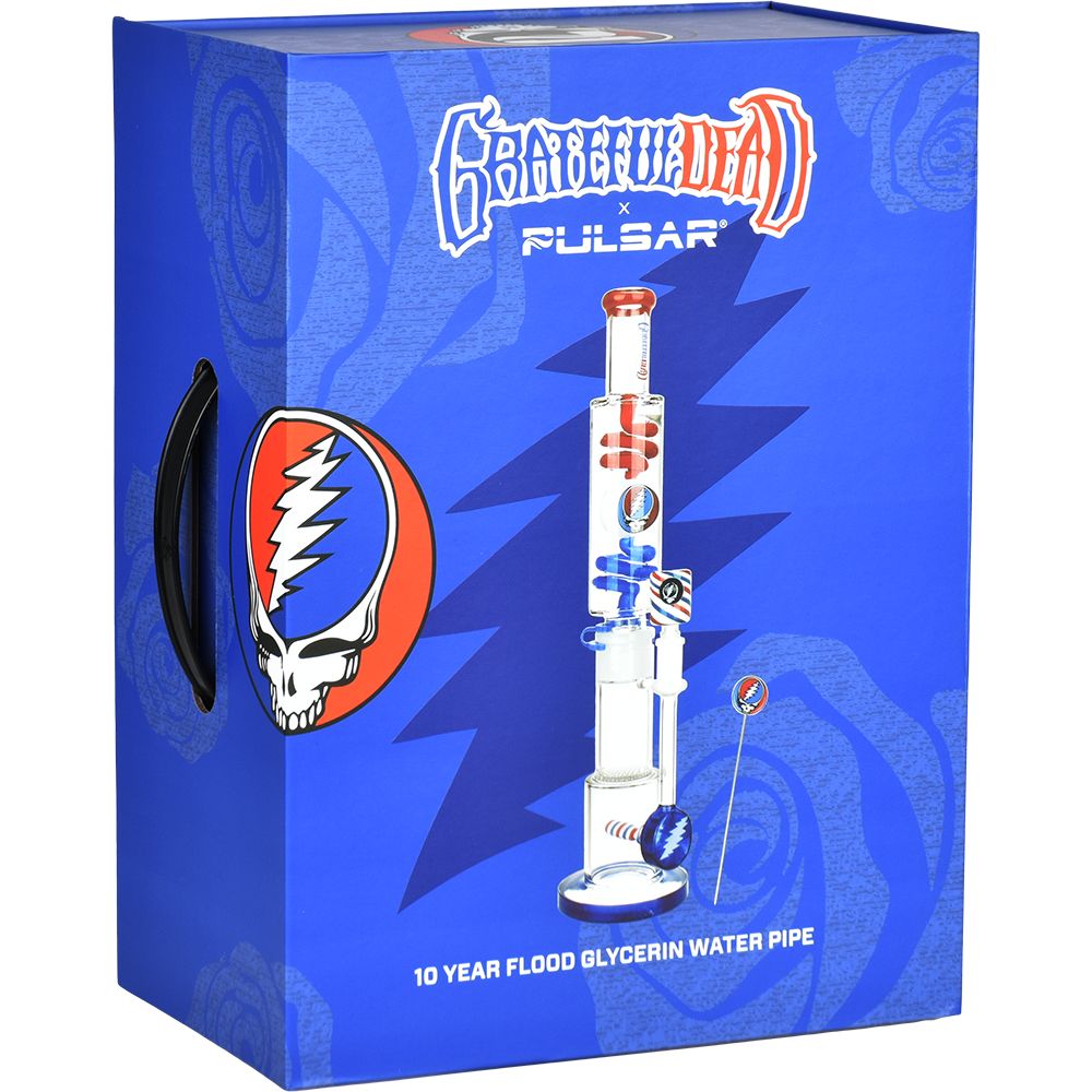 Grateful Dead Steal Your Face Glycerin Water Pipe