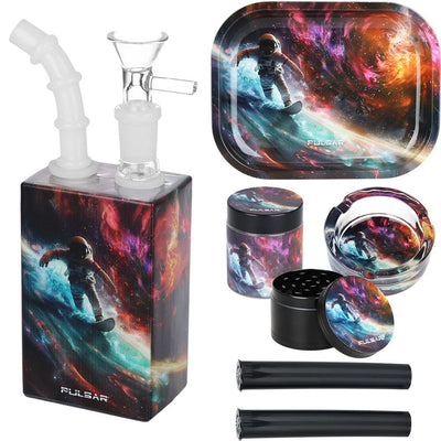 Artistic Juicebox Water Pipe Travel Companion Kit
