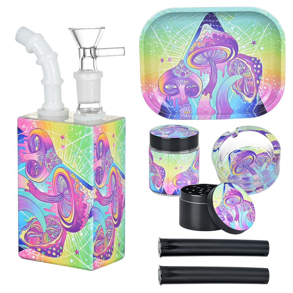 Artistic Juicebox Water Pipe Travel Companion Kit