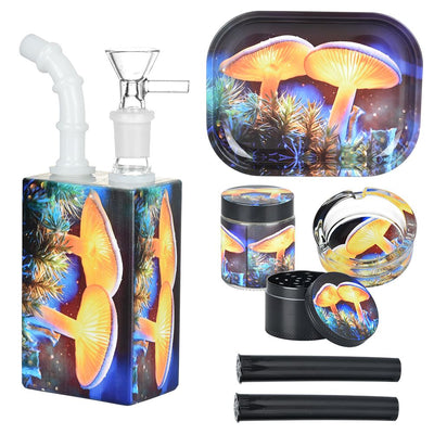 Artistic Juicebox Water Pipe Travel Companion Kit