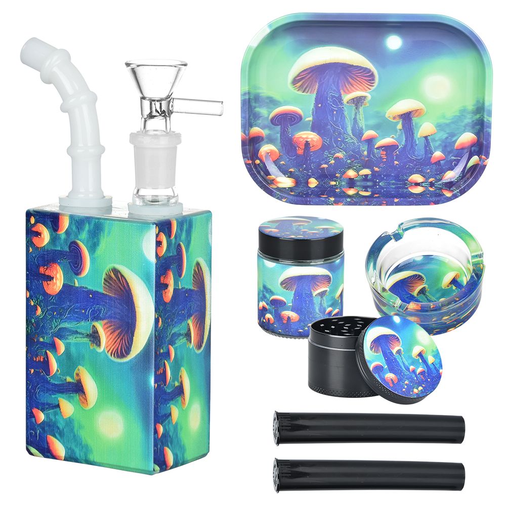Artistic Juicebox Water Pipe Travel Companion Kit