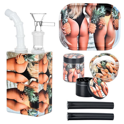 Artistic Juicebox Water Pipe Travel Companion Kit