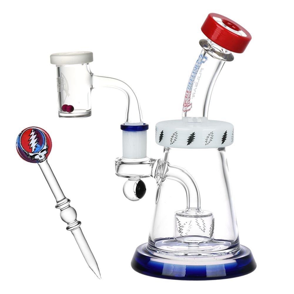 Grateful Dead Lightning Bell Dab Rig Set