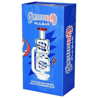 Grateful Dead Pulsar Glass Attachment for Puffco Peak