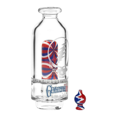 Grateful Dead Stealie Glass Attachment for Puffco Peak