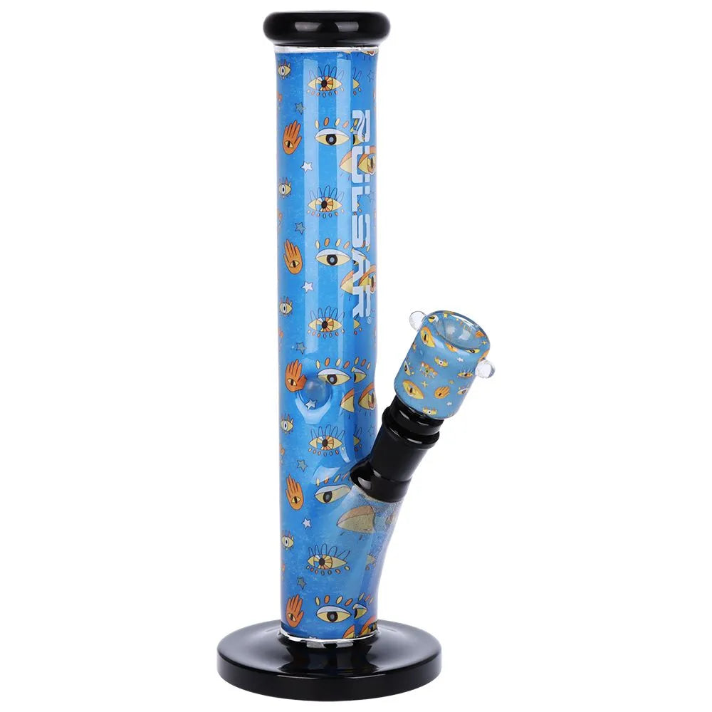 Artful Inside Print Straight Tube Water Pipe