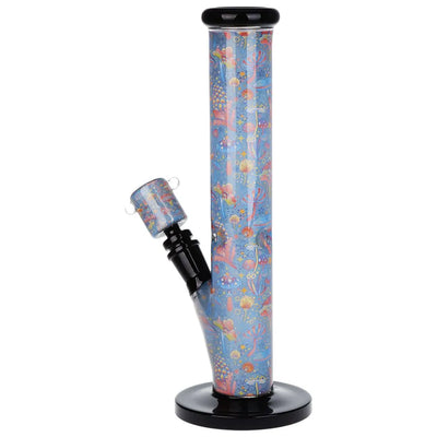 Artful Inside Print Straight Tube Water Pipe