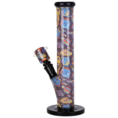 Artful Inside Print Straight Tube Water Pipe