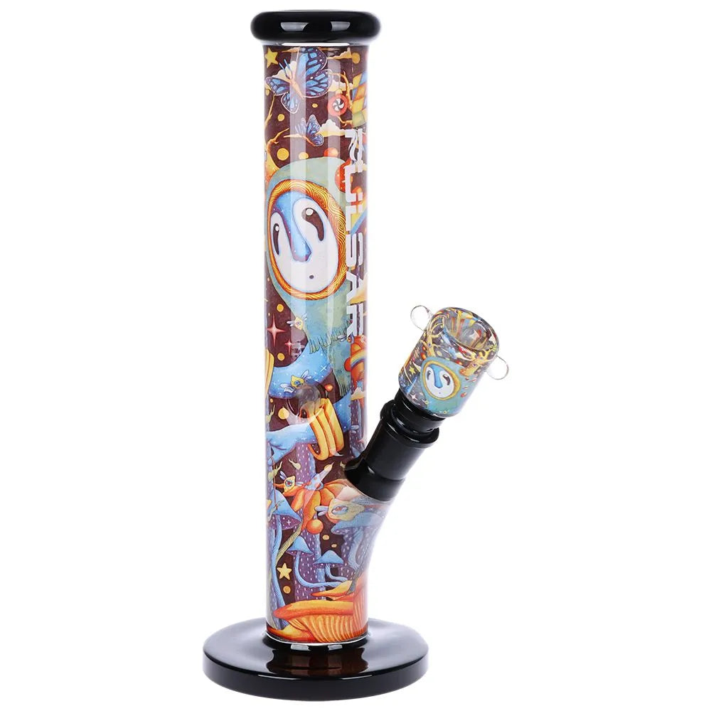 Artful Inside Print Straight Tube Water Pipe