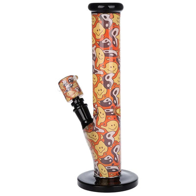 Artful Inside Print Straight Tube Water Pipe