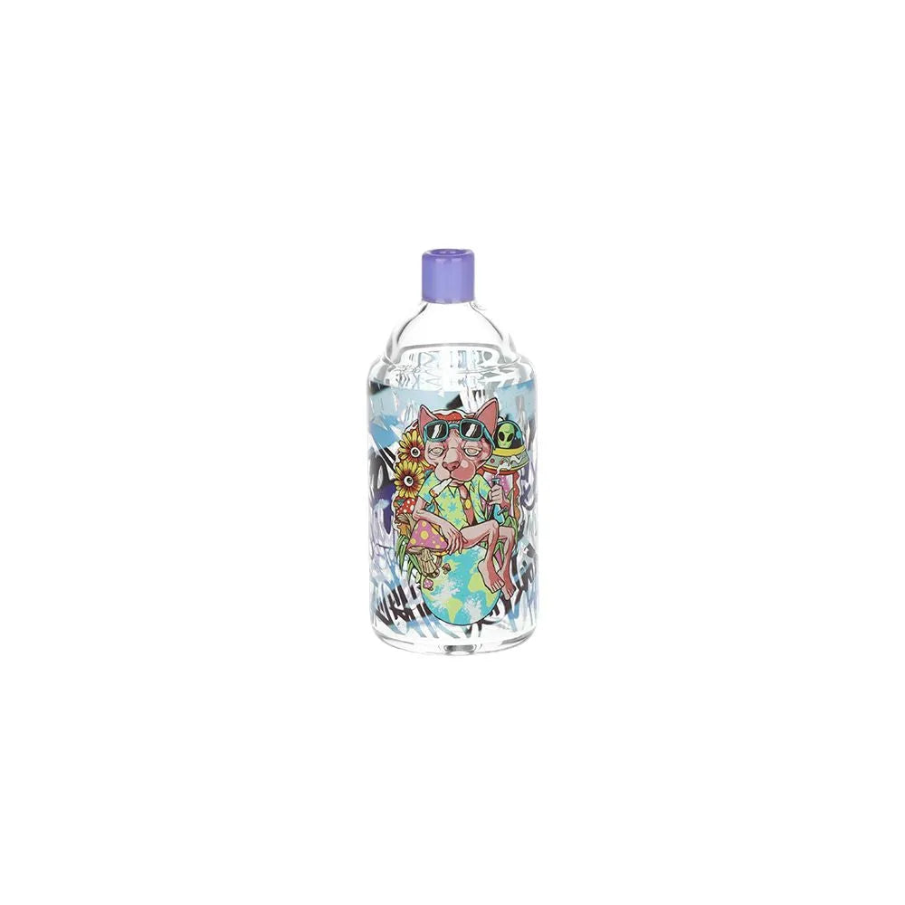 Graffiti Series Glass Water Pipe & Hand Pipe Set