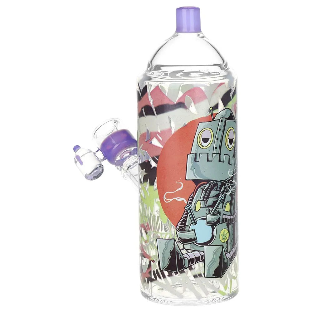 Graffiti Series Glass Water Pipe & Hand Pipe Set